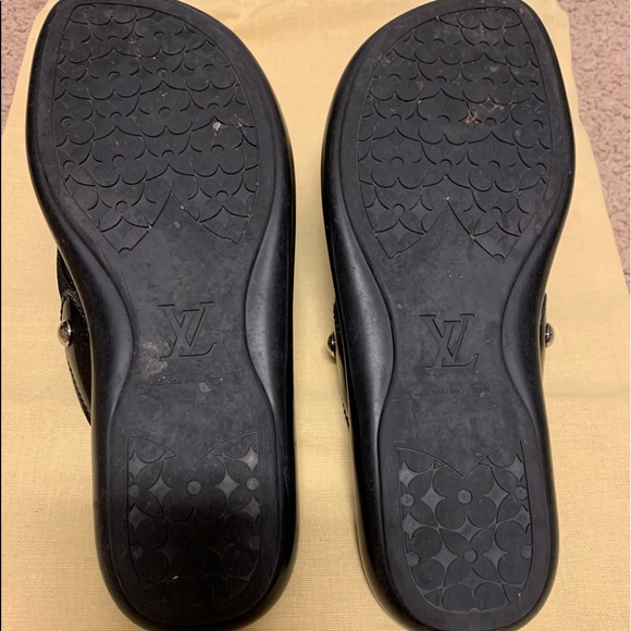 Louis Vuitton Black Sandals size 36 - Picture 4 of 5